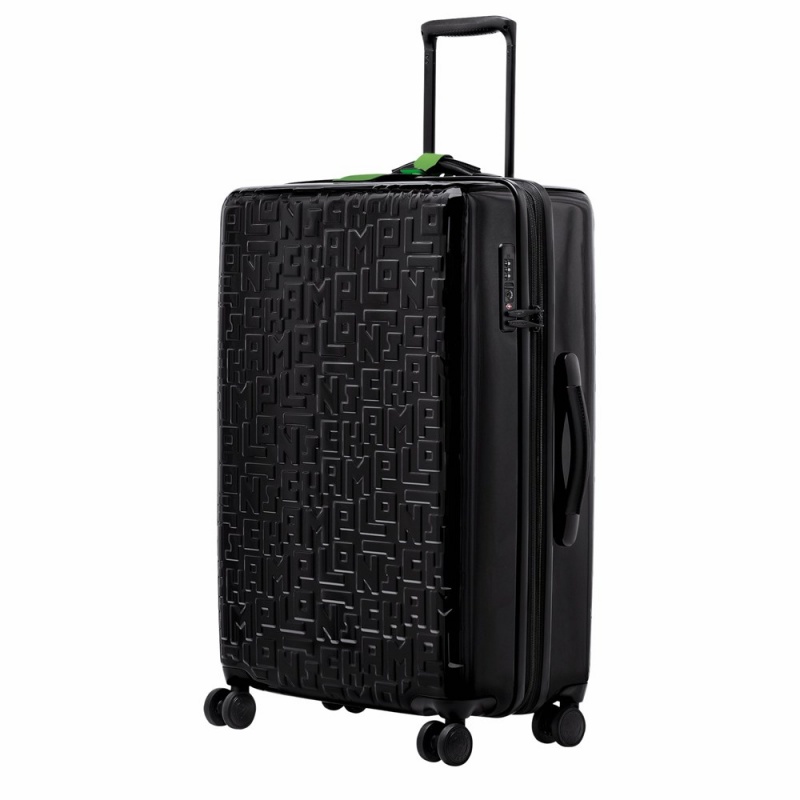 Black Longchamp LGP Travel L Men's Suitcases